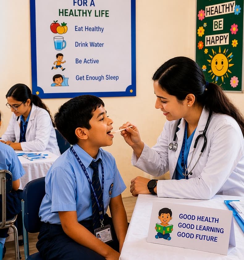 Basic Health Metrics at a school health camp